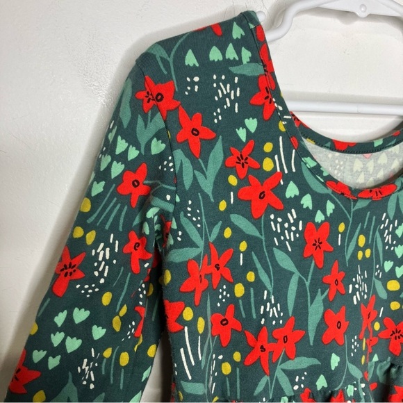 Hanna Andersson celebration skater dress pockets fit & flare twirl size 6/7 - Picture 6 of 10